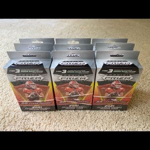 2021 NFL Prizm Draft Picks Hanger Box Lot of 9